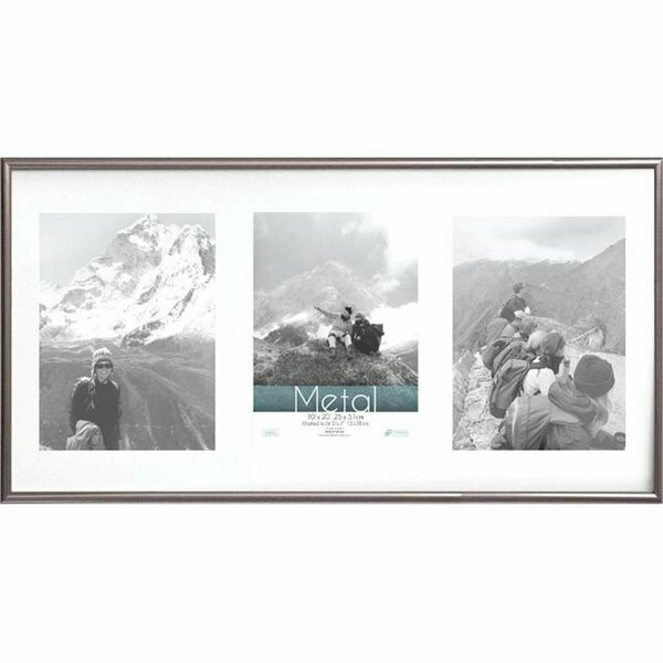 Made4Mansions Metal Frames Silver Wall Frame, 10 x 20 in. MA3845720